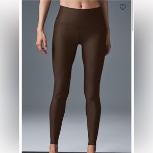 High-Waist Air Lift Leggings in Espresso